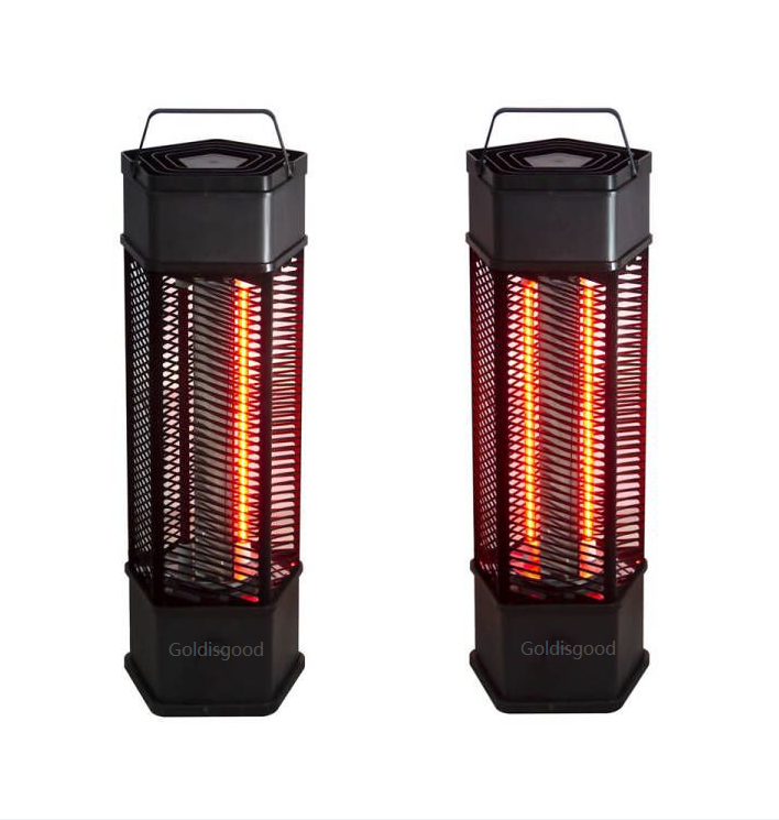 Remote control space heater