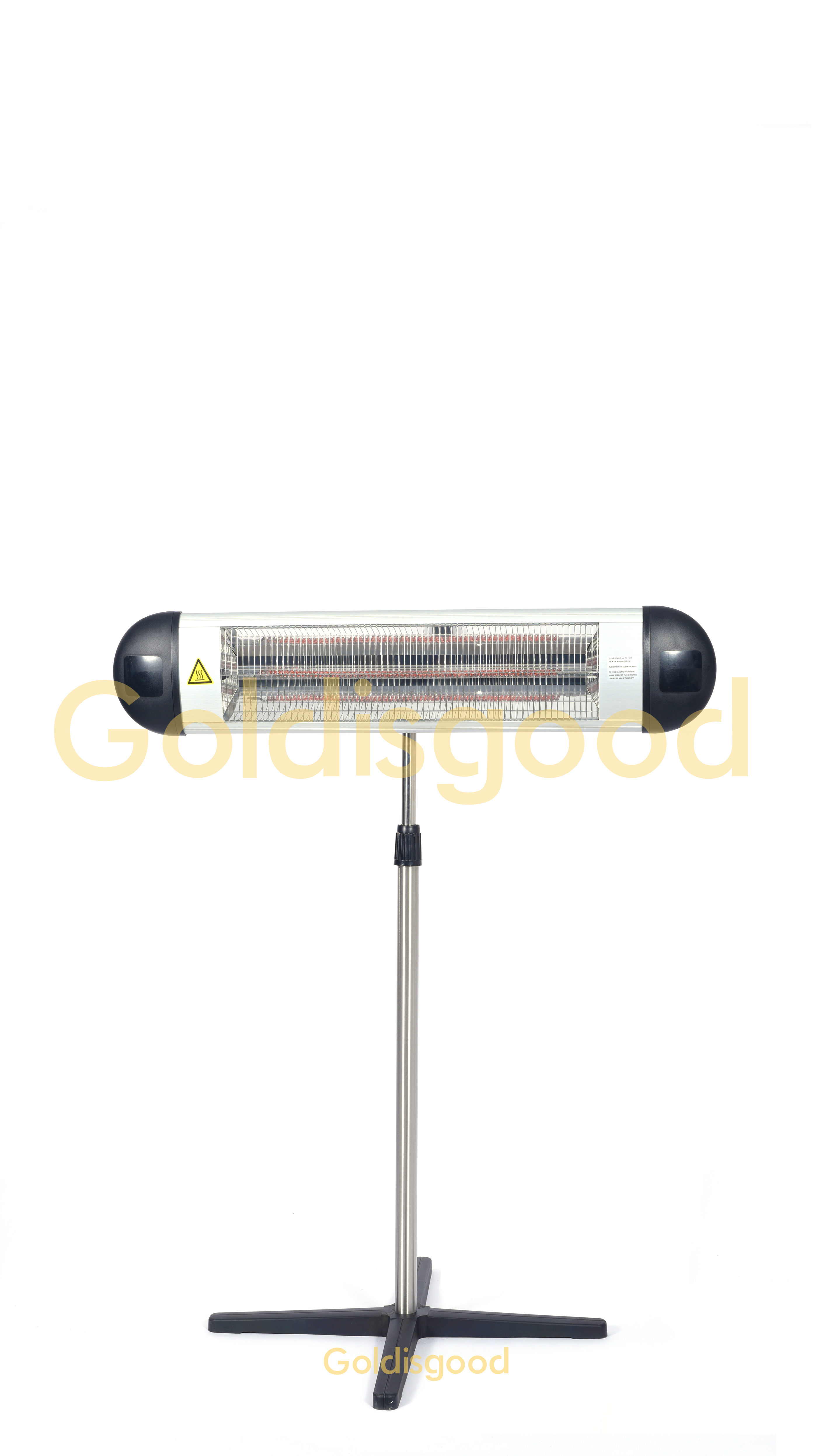 High ceiling factory radiator